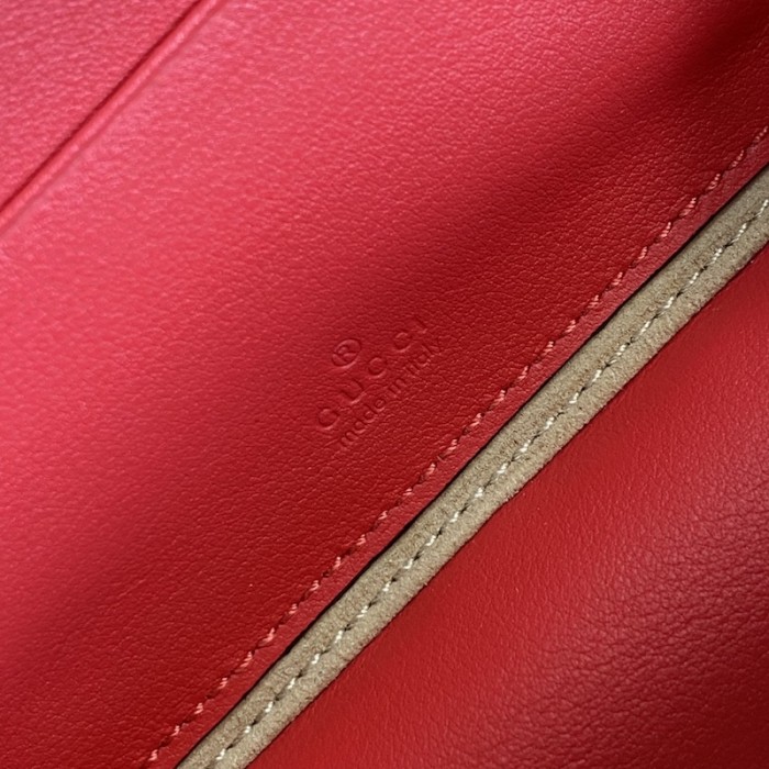 G*u*i interlocking g mini bag red 658230