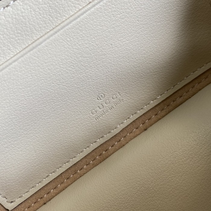 G*u*i interlocking g mini bag white 658230