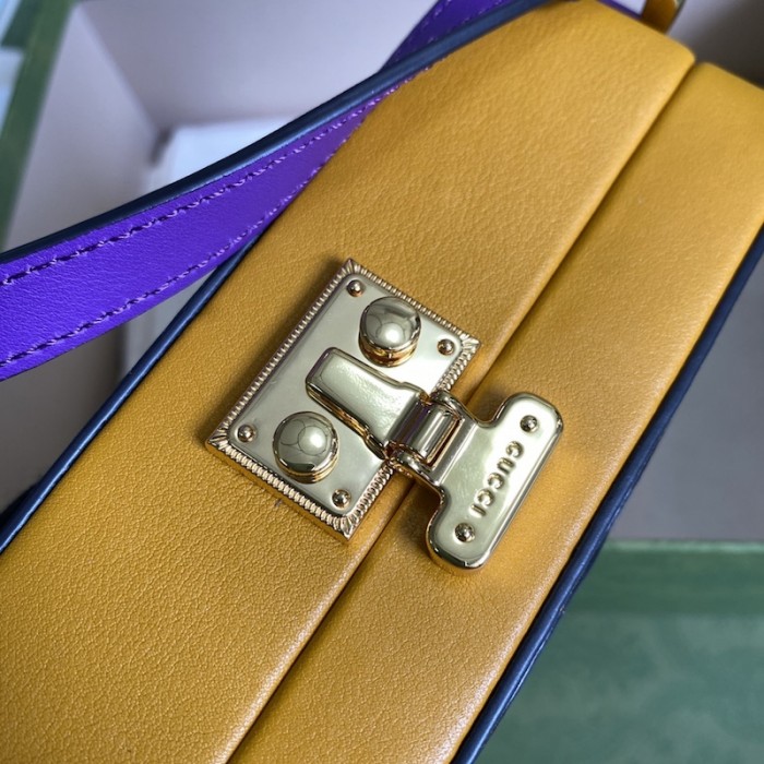 G*u*i interlocking g mini bag yellow 658230