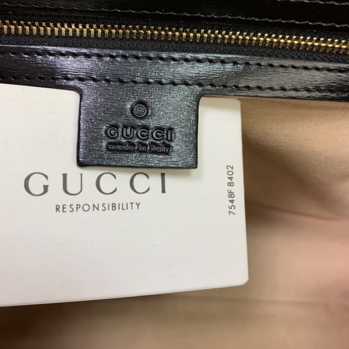 G*u*i jackie 1961 medium tote bag 649016 black
