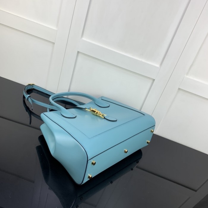 G*u*i jackie 1961 medium tote bag 649016 blue