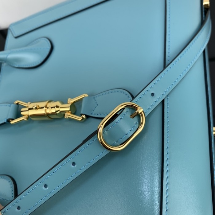 G*u*i jackie 1961 medium tote bag 649016 blue