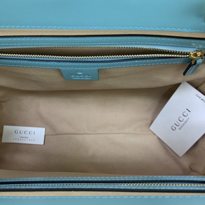 G*u*i jackie 1961 medium tote bag 649016 blue