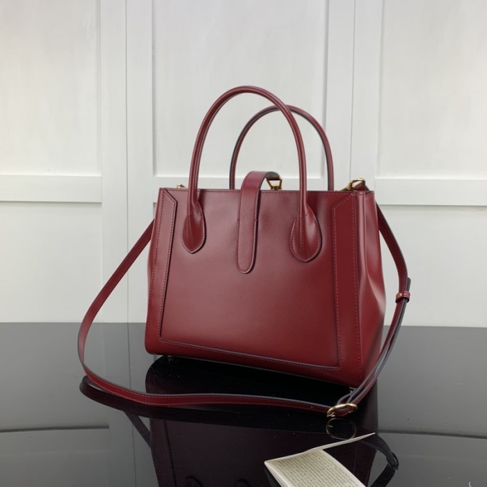 G*u*i jackie 1961 medium tote bag 649016 red