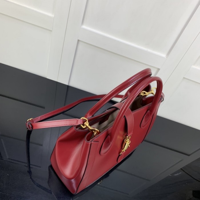 G*u*i jackie 1961 medium tote bag 649016 red