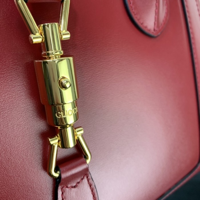 G*u*i jackie 1961 medium tote bag 649016 red