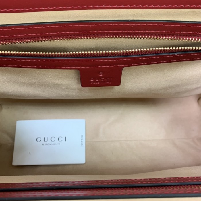 G*u*i jackie 1961 medium tote bag 649016 red