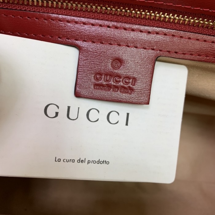 G*u*i jackie 1961 medium tote bag 649016 red