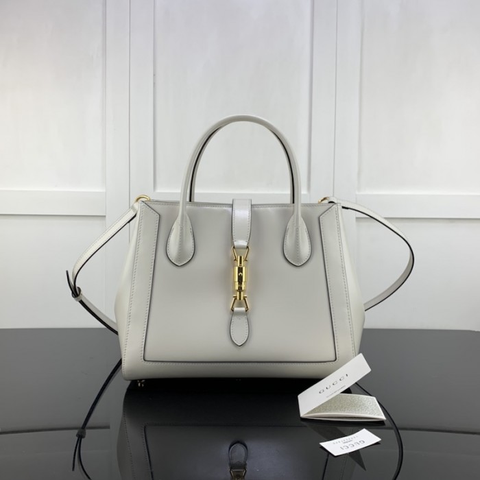 G*u*i jackie 1961 medium tote bag 649016 white