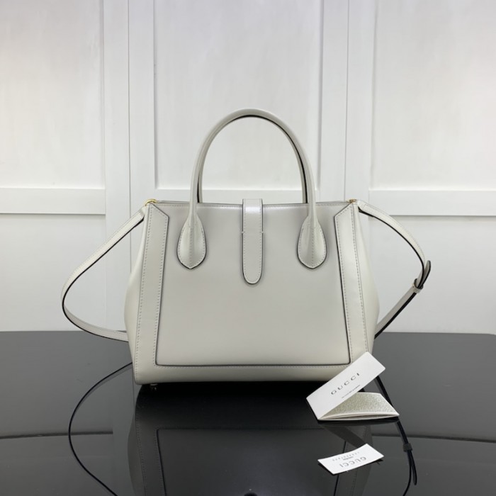 G*u*i jackie 1961 medium tote bag 649016 white