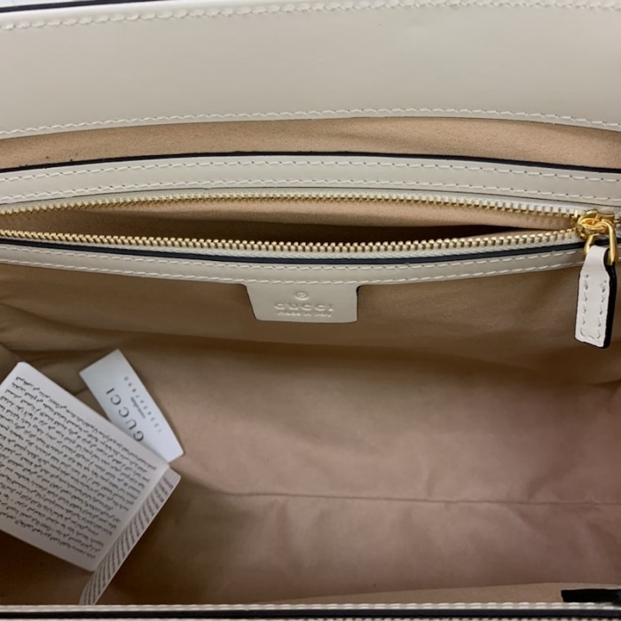 G*u*i jackie 1961 medium tote bag 649016 white