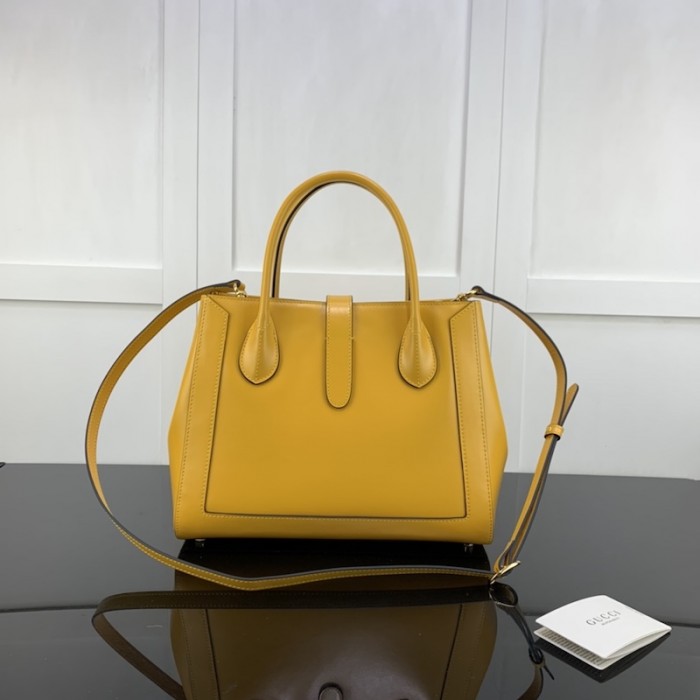 G*u*i jackie 1961 medium tote bag 649016 yellow