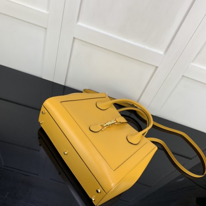 G*u*i jackie 1961 medium tote bag 649016 yellow