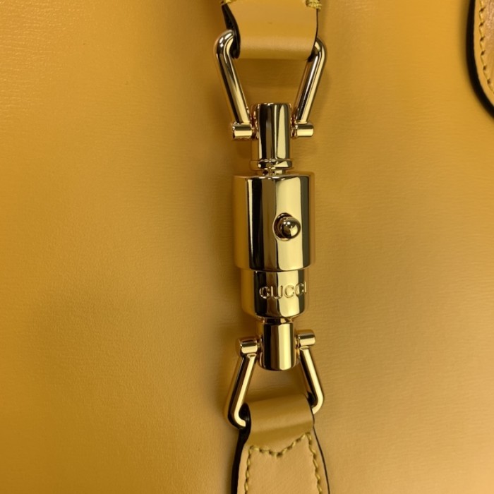 G*u*i jackie 1961 medium tote bag 649016 yellow