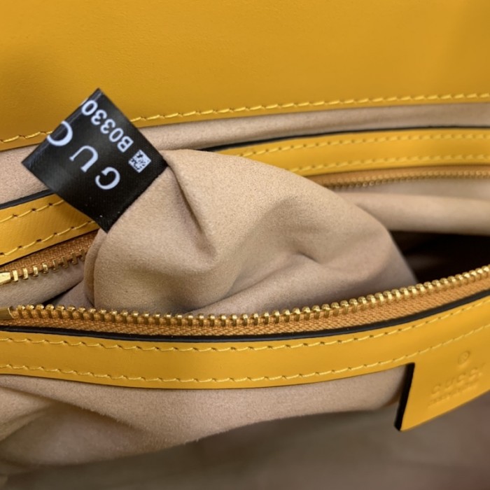 G*u*i jackie 1961 medium tote bag 649016 yellow