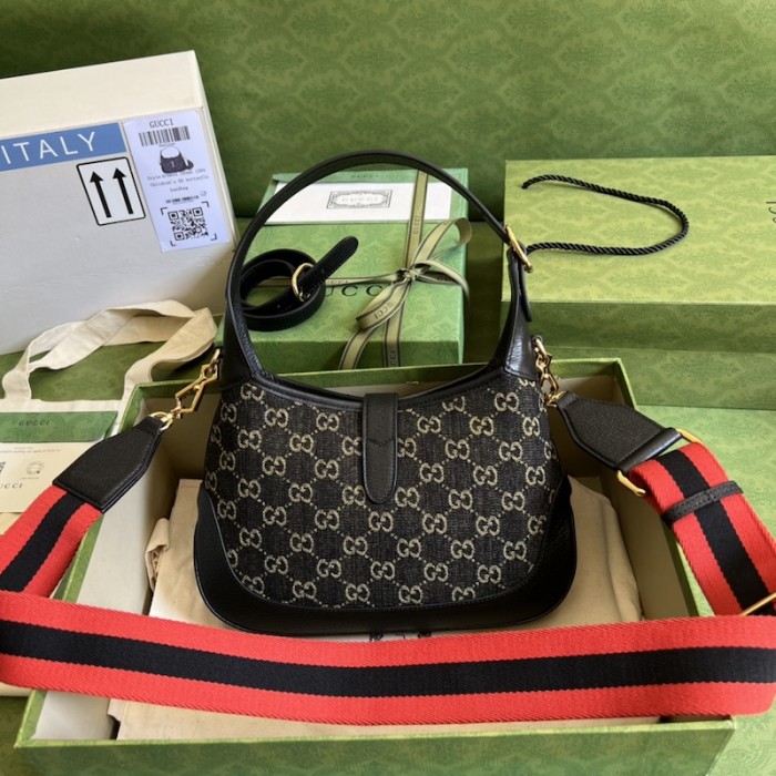 G*u*i jackie 1961 small shoulder bag 678843 black