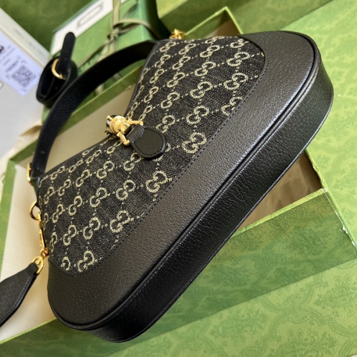 G*u*i jackie 1961 small shoulder bag 678843 black