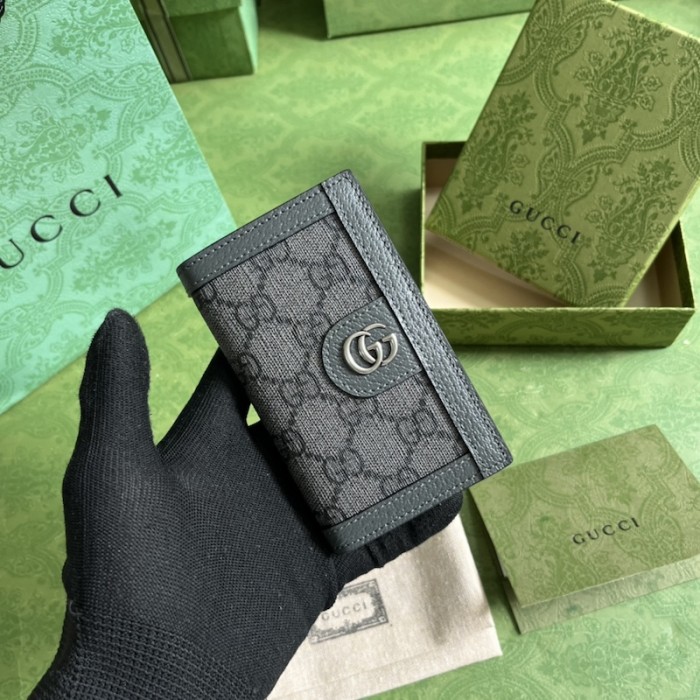 G*u*i ophidia card case‎ ‎734943 grey