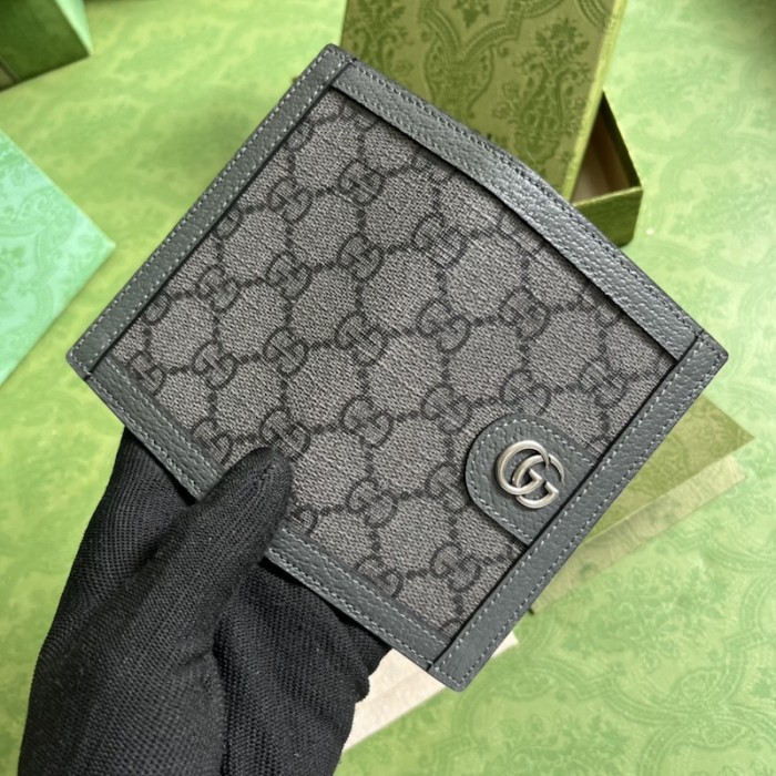 G*u*i ophidia card case 734943 grey