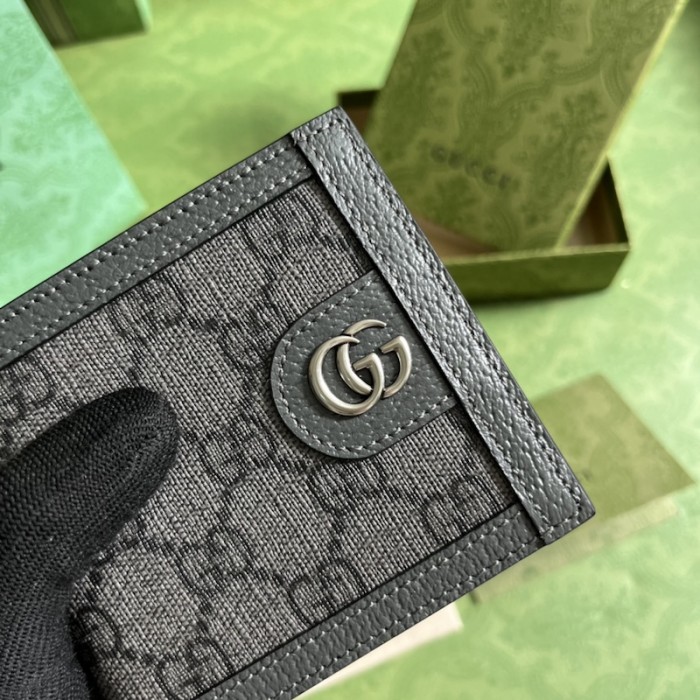 G*u*i ophidia gg coin wallet 597609 grey