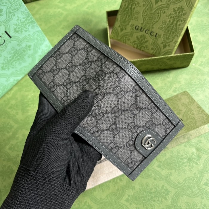 G*u*i ophidia gg coin wallet 597609 grey