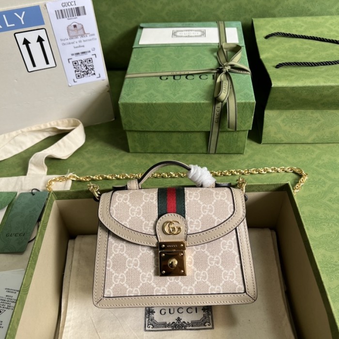 G*u*i ophidia gg mini shoulder bag ‎696180 beige