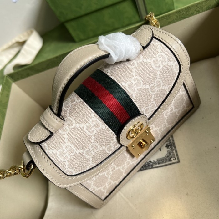 G*u*i ophidia gg mini shoulder bag ‎696180 beige