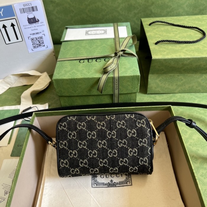 G*u*i ophidia gg mini bag 517350 black