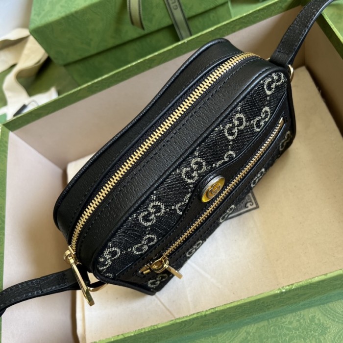 G*u*i ophidia gg mini bag 517350 black