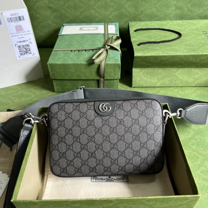 G*u*i ophidia gg shoulder bag ‎699439 grey