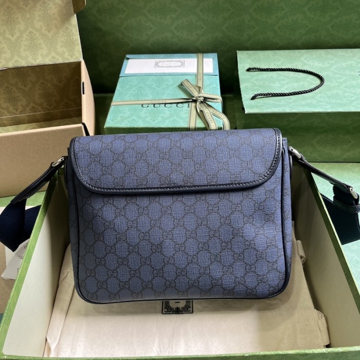 G*u*i ophidia medium messenger bag blue 761741