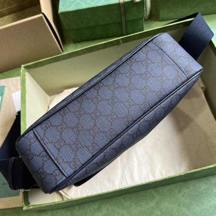 G*u*i ophidia medium messenger bag blue 761741