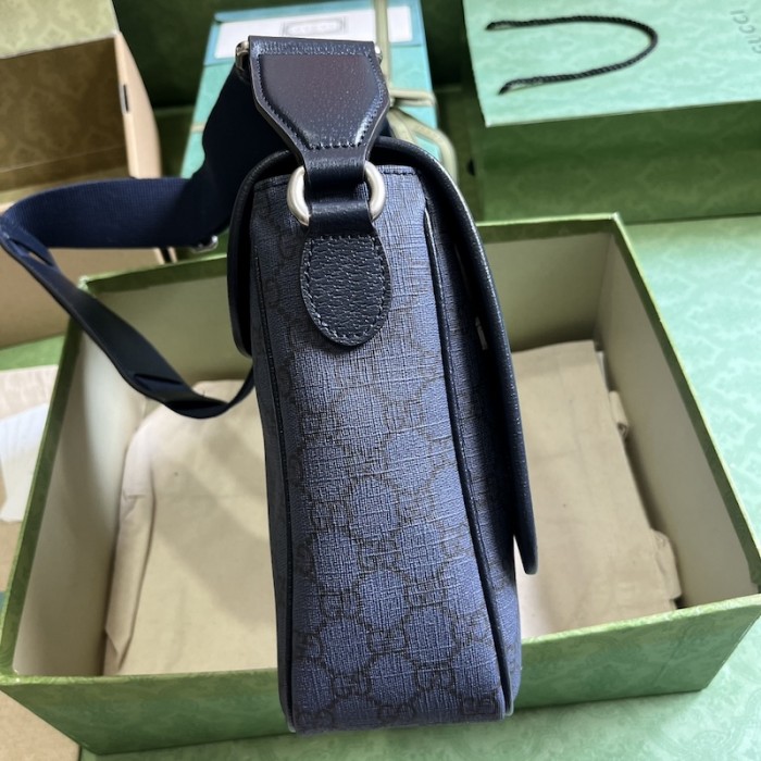 G*u*i ophidia medium messenger bag blue 761741