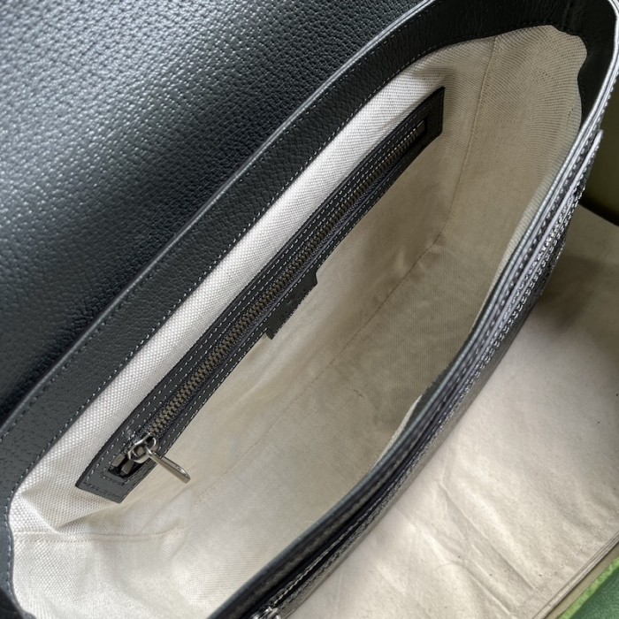 G*u*i ophidia medium messenger bag grey 761741