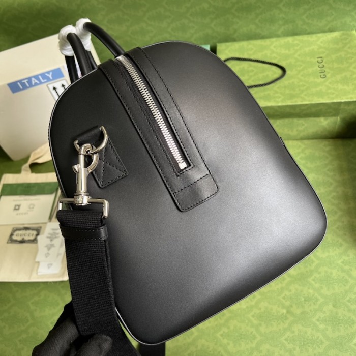 G*u*i signature duffle bag black 406380