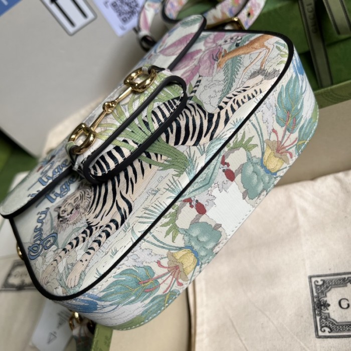 G*u*i tiger horsebit 1955 mini bag 677266