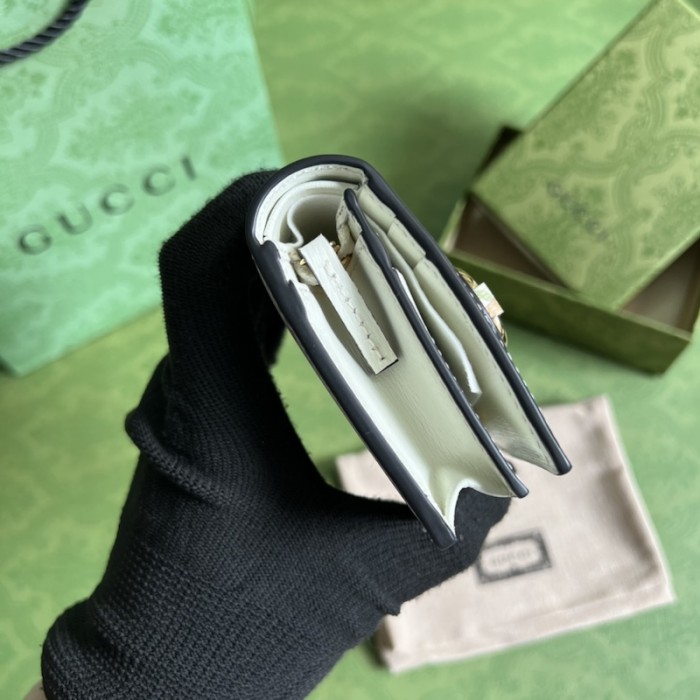 porte-cartes G*u*i tiger horsebit 1955 card case