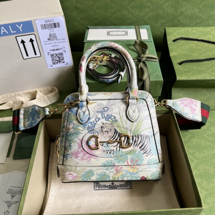 G*u*i tiger horsebit 1955 mini bag ‎677212