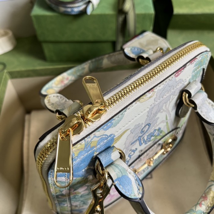 G*u*i tiger horsebit 1955 mini bag 677212