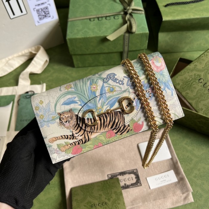 G*u*i tiger horsebit 1955 wallet ‎621892