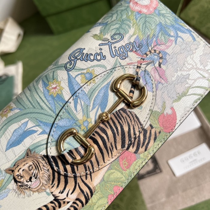 G*u*i tiger horsebit 1955 wallet 621892