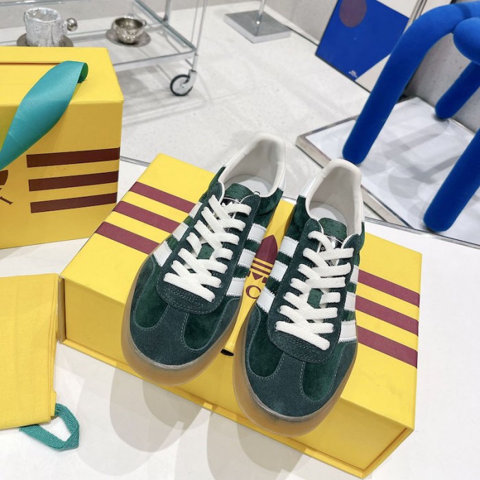 Ad*s x g*u*i gazelle sneaker green