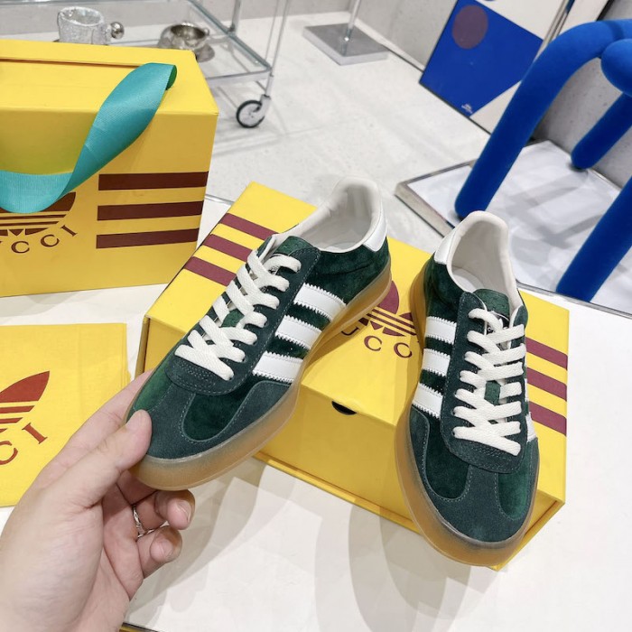 Ad*s x g*u*i gazelle sneaker green