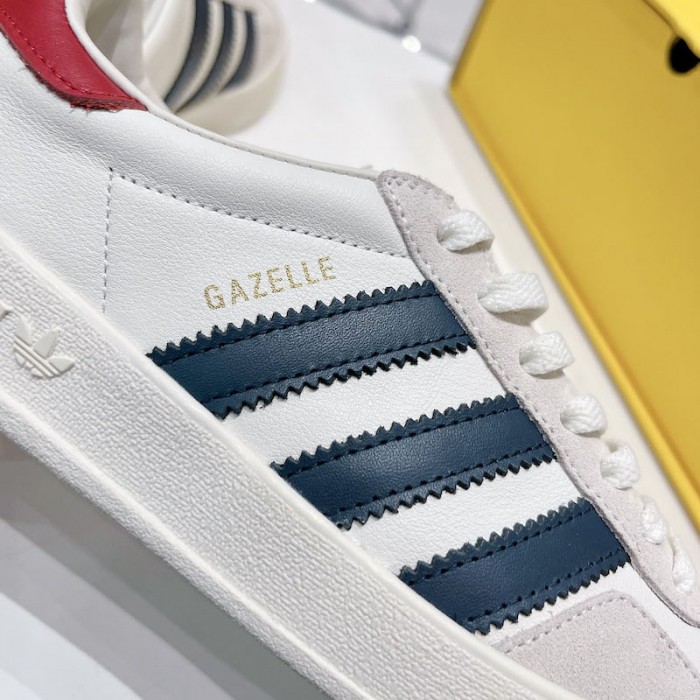 Ad*s x g*u*i gazelle sneaker white