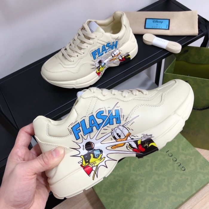 G*u*i disney x G*u*i donald duck rhyton sneaker 646509