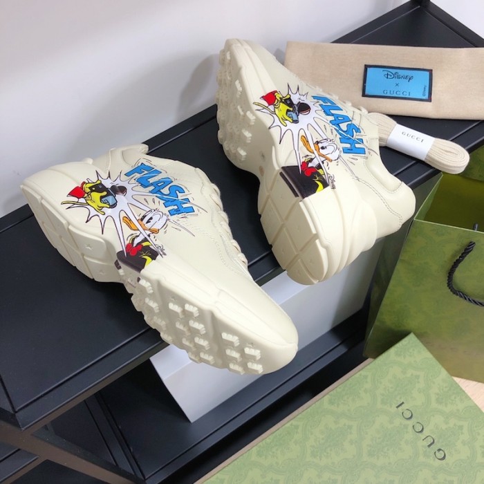 G*u*i disney x G*u*i donald duck rhyton sneaker 646509