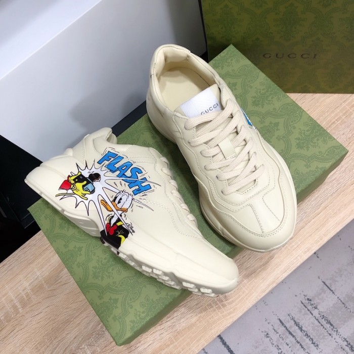 G*u*i disney x G*u*i donald duck rhyton sneaker 646509