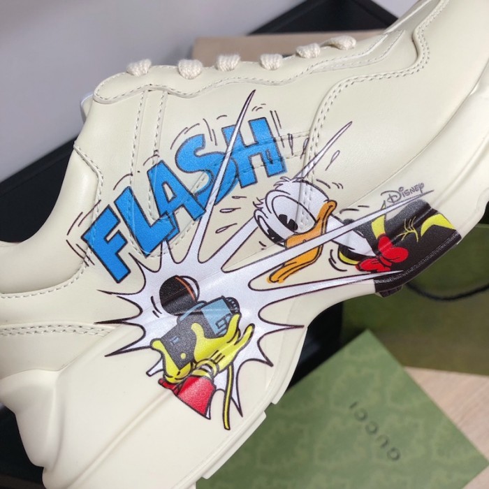 G*u*i disney x G*u*i donald duck rhyton sneaker 646509