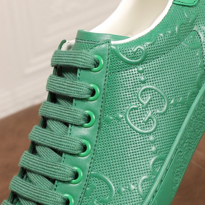 G*u*i ace gg embossed sneaker green