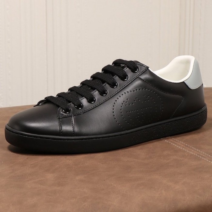 G*u*i ace sneaker with interlocking g 599147 black